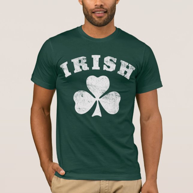 Irländsk vitklöver t-shirt (Framsida)