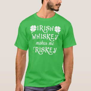 Irländsk Whiskey gör mig Friskey manar skjorta T-shirt