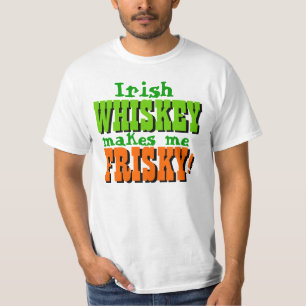 Irländsk Whiskey gör mig yster T-shirt