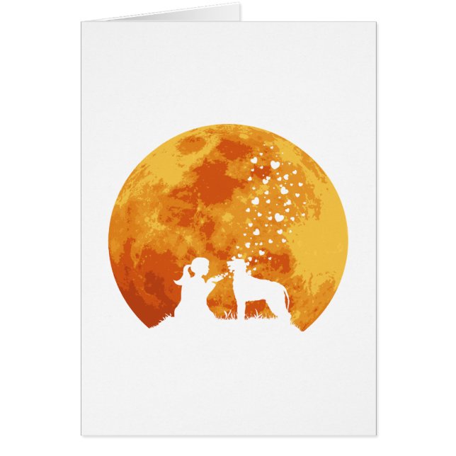 Irländsk Wolfhound Hälsningskort (Framsidan)