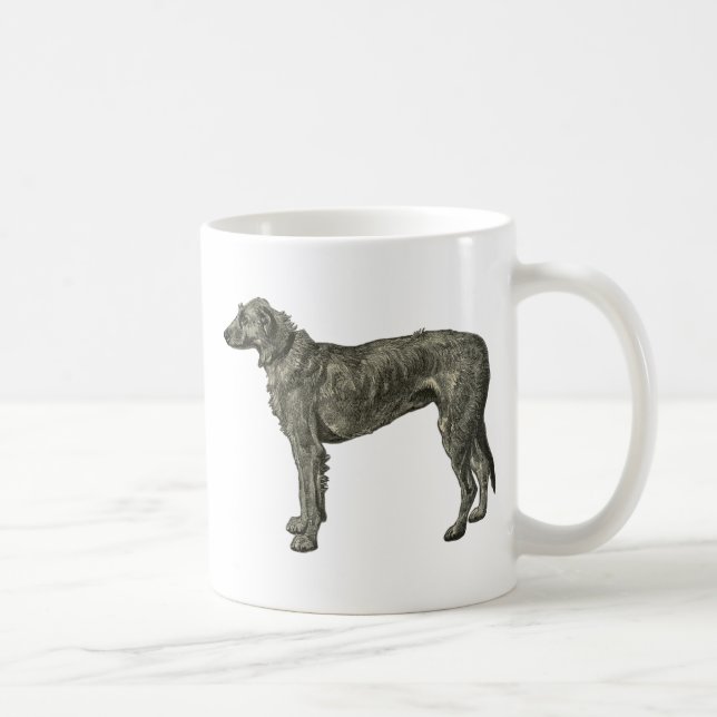 Irländsk wolfhound kaffemugg (Höger)