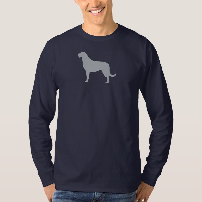 Irländsk Wolfhound T Shirt (Framsida)