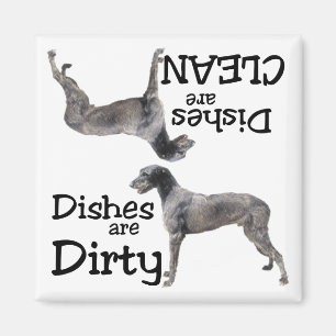 Irländsk Wolfhounddiskaremagnet Magnet