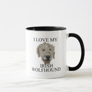 Irländsk Wolfhoundkärlek! Mugg