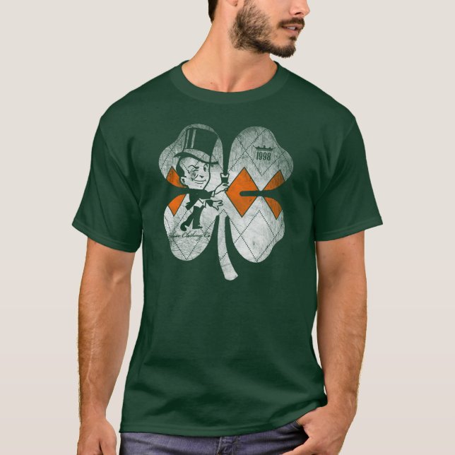 Irländska Argyle (vintage) T-shirt (Framsida)