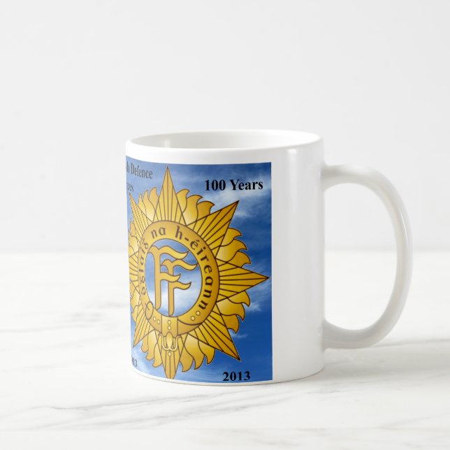 Irländska armébrickan för klassisk mugg (Höger)