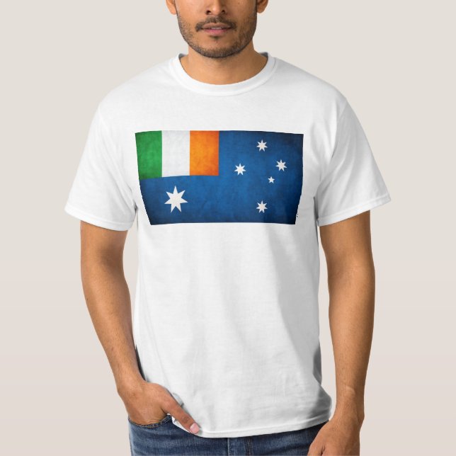 Irländska australier tee shirt (Framsida)