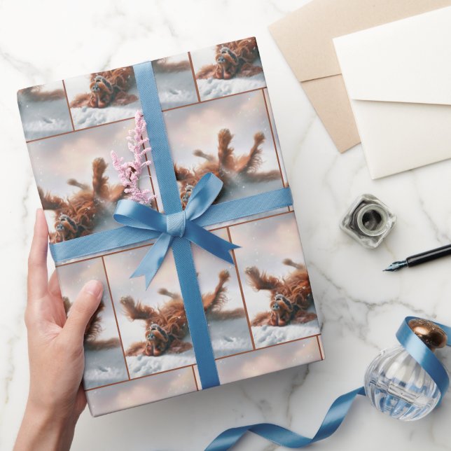 Irländska brev med Roligt i Snö Presentpapper (Gifting)