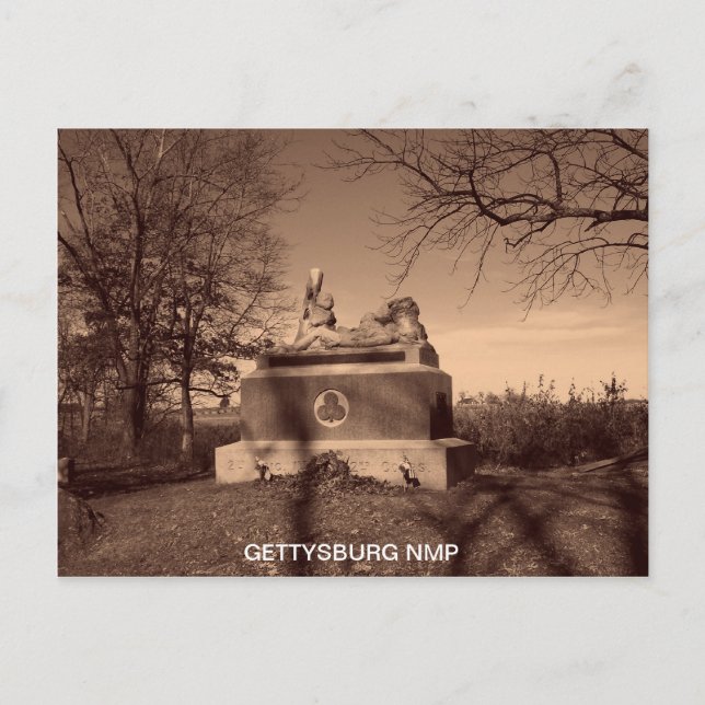 IRLÄNDSKA BRIGADEN VID THE LOOP VYKORT (Framsida)