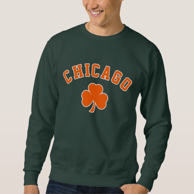 irländska Chicago Sweatshirt (Framsida)