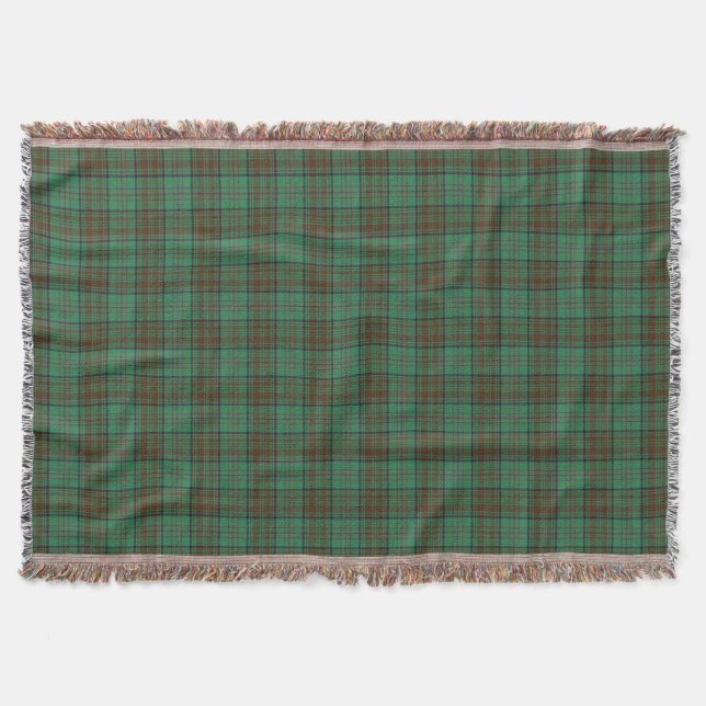 Irländska County Dublin Tartan Filt (Framsidan)