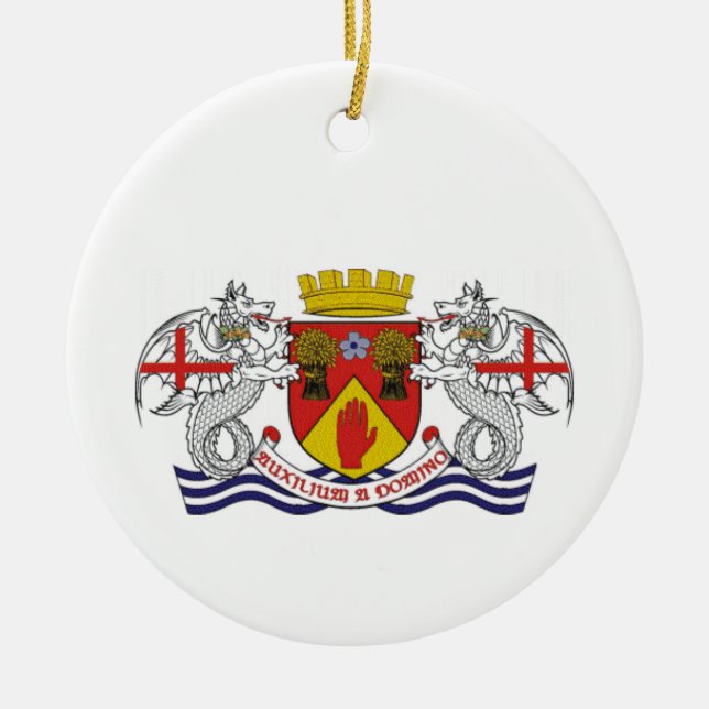 Irländska County Londonderry juldekoration (Framsidan)