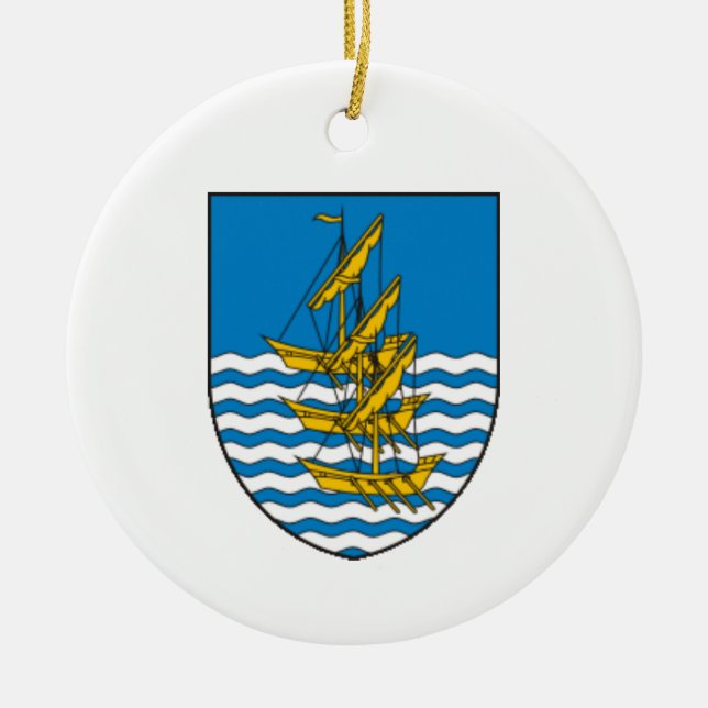 Irländska County Waterford juldekoration (Framsidan)