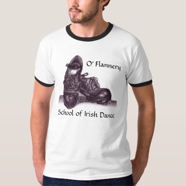 Irländska dansare lever för Treble!-CustomizableT- Tröja (Framsida)