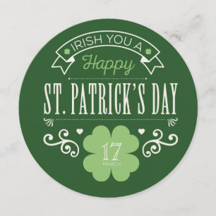 Irländska Du är ett Lycklig St. Patrick-Day-kort Kort