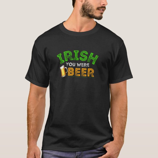 Irländska du var öl t shirt (Framsida)