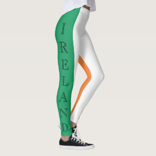 Irländska Flagga Ireland Leggings-lagen Leggings