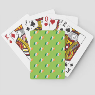 Irländska Flagga Mönster Casinokort