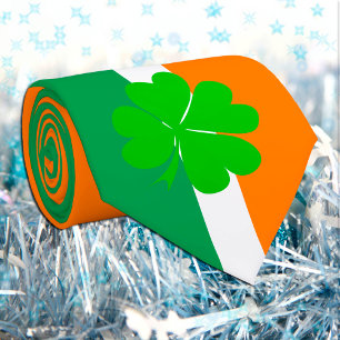 Irländska Flagga och Irland, kläder, affärer/sp Slips