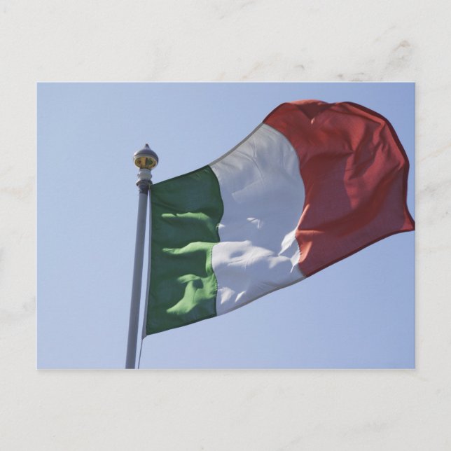 Irländska Flagga Vykort (Framsida)