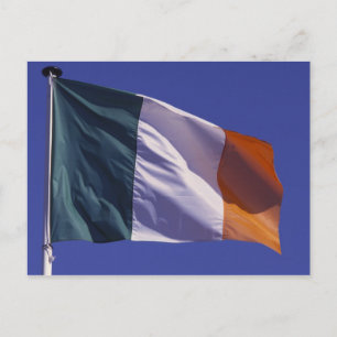 Irländska flagga vykort