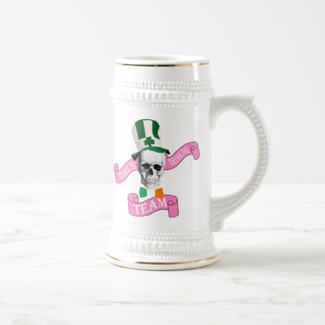 Irländska flickor som dricker lag sejdel (Höger)