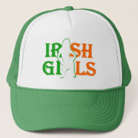 Irländska flickor St patrick's day