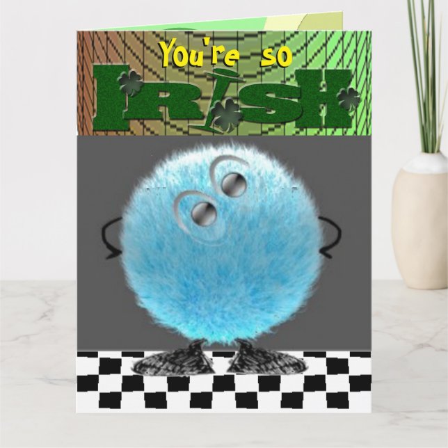 Irländska födelsedag kort (Framsida)