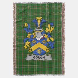 Irländska Gough Coat of Arms Familjevapen Irland Filt