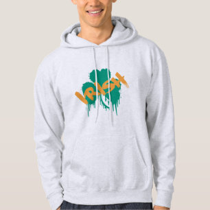 Irländska Graffiti Hoodie