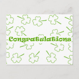 Irländska Grattisar Vykort