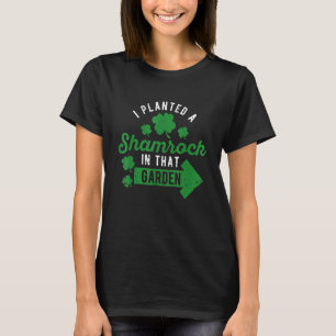 Irländska graviditetsbarnet jag planterade en sham t shirt