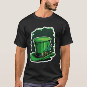 Irländska Grönten Top hat St patrick's day St Patr T Shirt