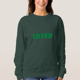Irländska gröntens moderna typografi Saint patrick T Shirt