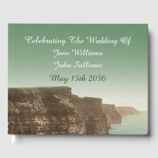 Irländska Guest Bok Cliffs of Moher Bröllop