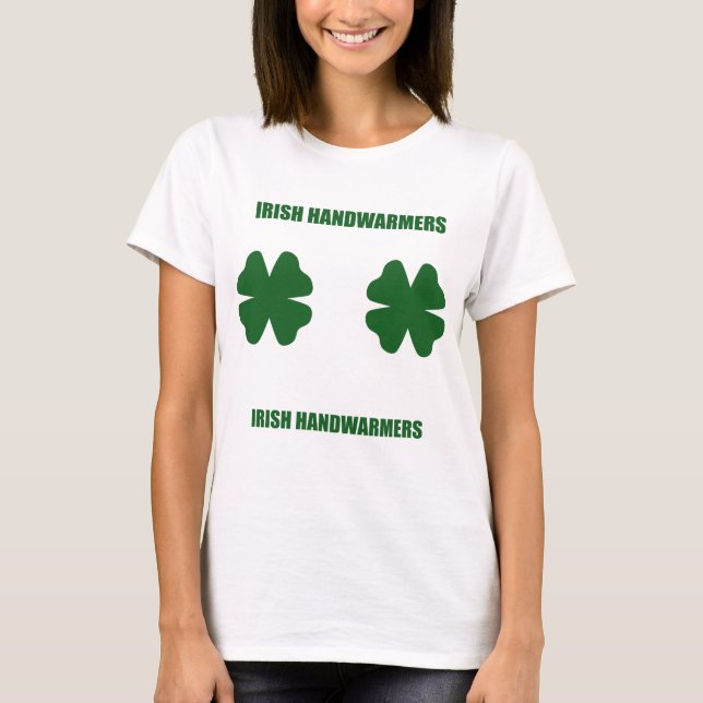 Irländska Handwarmers Tee Shirt (Framsida)