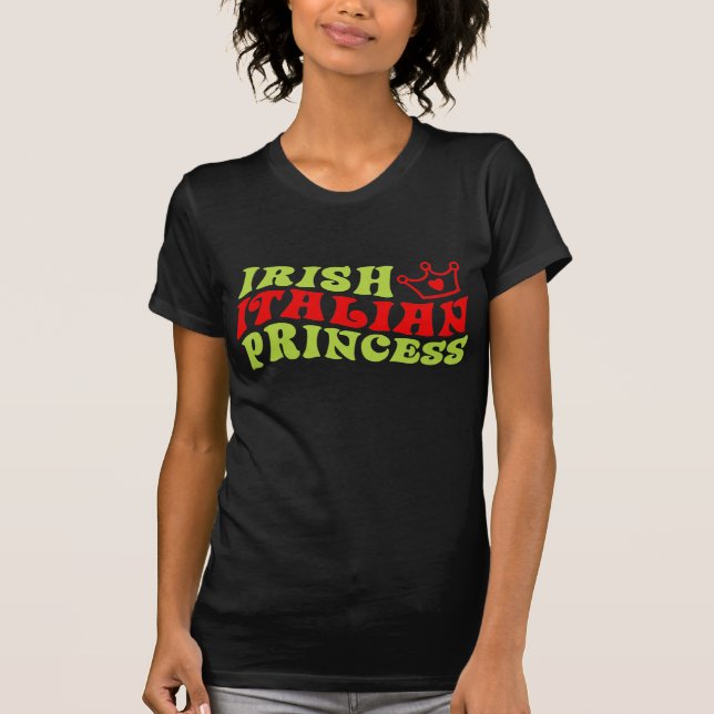 Irländska italienska prinsessa tee (Framsida)