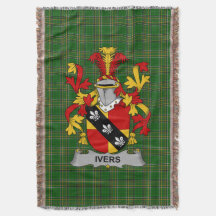 Irländska Ivers familjevapen Irland