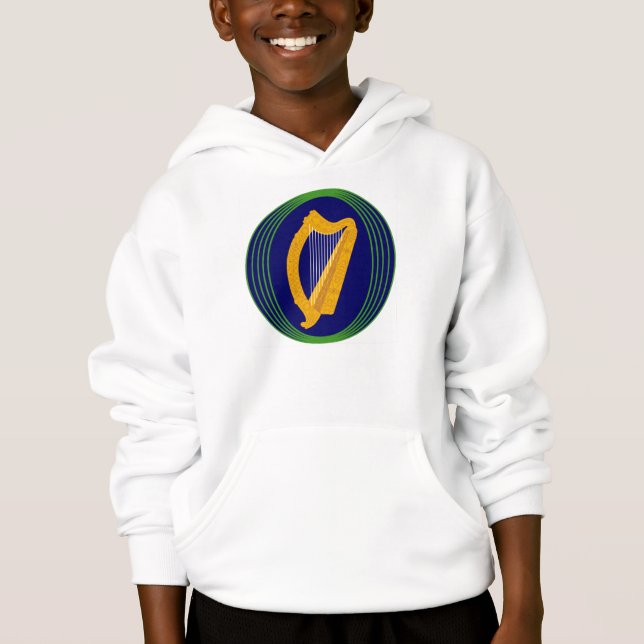 Irländska Jacka av Arm Logotyp T-shirt (Framsida)