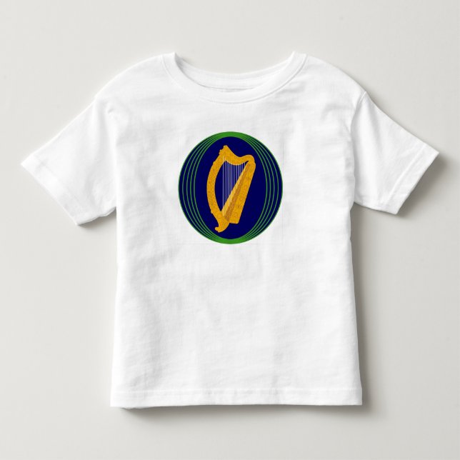 Irländska Jacka av Arm Logotyp Tee Shirt (Framsida)