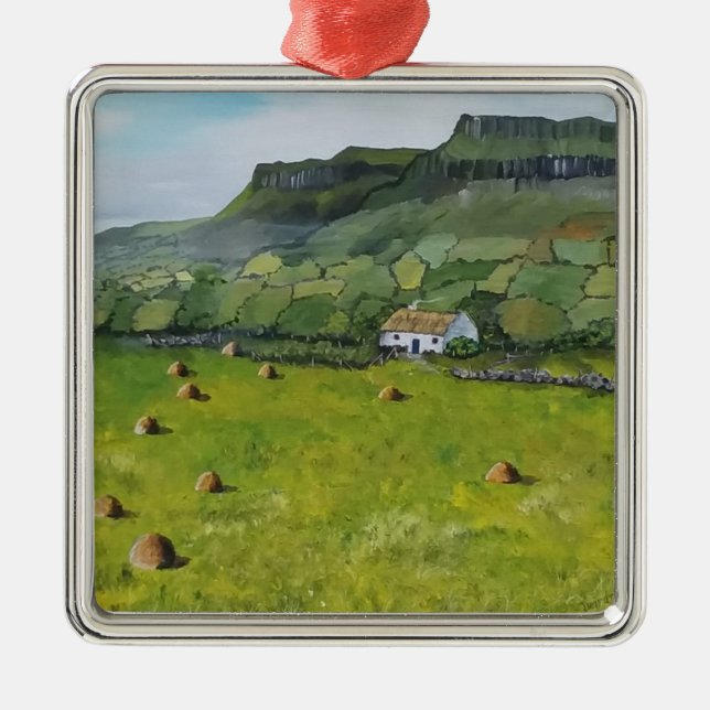 Irländska julen - Ornament Helgdag Irland (Framsidan)