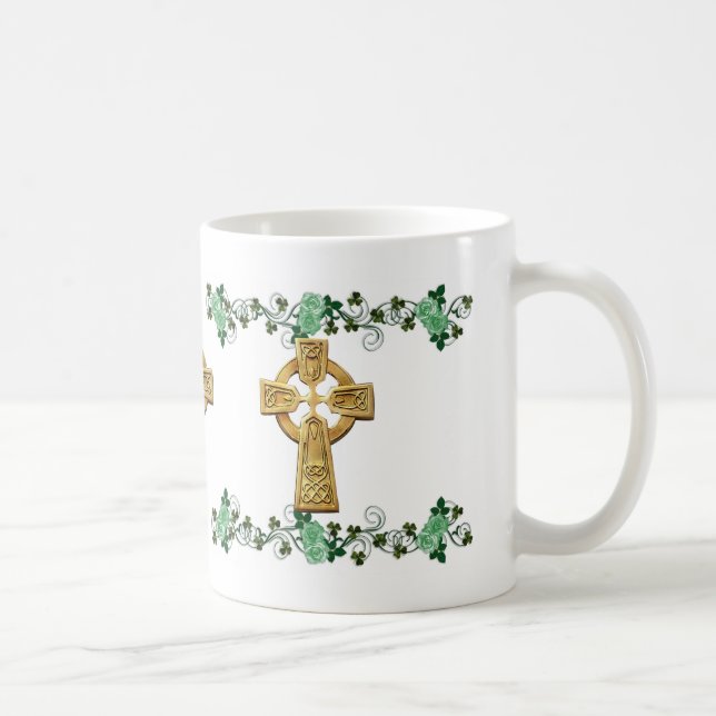 Irländska keltiska Kor och schaktmassor mugg (Höger)