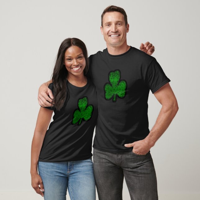 Irländska Klöver T-shirt (Unisex)