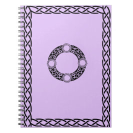 Irländska Knot Design Spiral-anteckningsbok Anteckningsbok Med Spiral