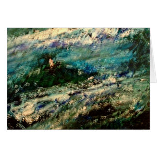 Irländska landskap - tåligt Kerry-landskap Hälsningskort