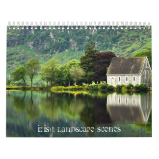 Irländska Lanscape platser Kalender