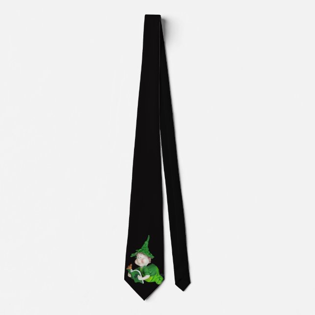 Irländska leprechaun med bok slips (Framsida)