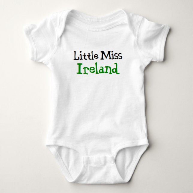 irländska lilla fröken t shirt (Framsida)