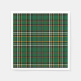 Irländska nationella tartan pappersservett