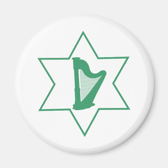 Irländska och judiska magnet (Framsidan)